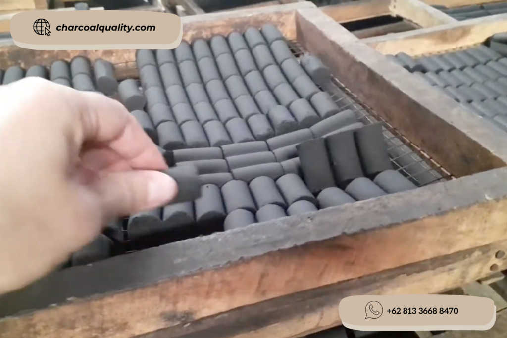 Indonesia coconut charcoal briquettes export to chile